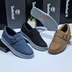 Timberland Men's Premium Suede Slip-On Buckle Loafers