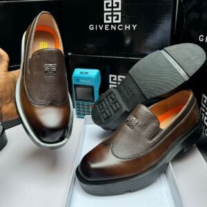 Givenchy Premium Brown Leather Luxury Loafers