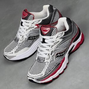 Saucony ProGrid Omni 9 "Silver/Red"