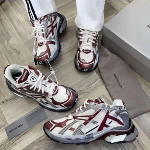 Balenciaga Runner "Burgundy Eclipse" Sneakers