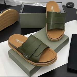 Tom Ford Crossover Leather Slides