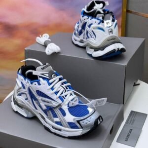 Balenciaga Sneakers – Royal Blue, White & Silver