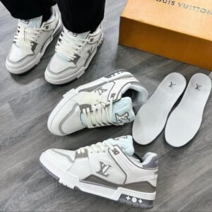 Louis Vuitton Sneakers - White & Grey
