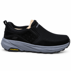 Black Skechers Slip-On Trail Sneaker, main view