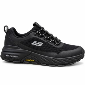 Black Skechers Max Protect Trail Sneaker, main view