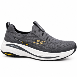 Grey Skechers Slip-On Sneaker, main view