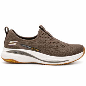 Taupe Skechers Slip-Ins Sneaker, main view