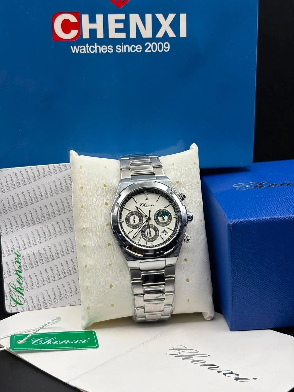 Chenxi Meridian Ivory & Silver watch, photo 2
