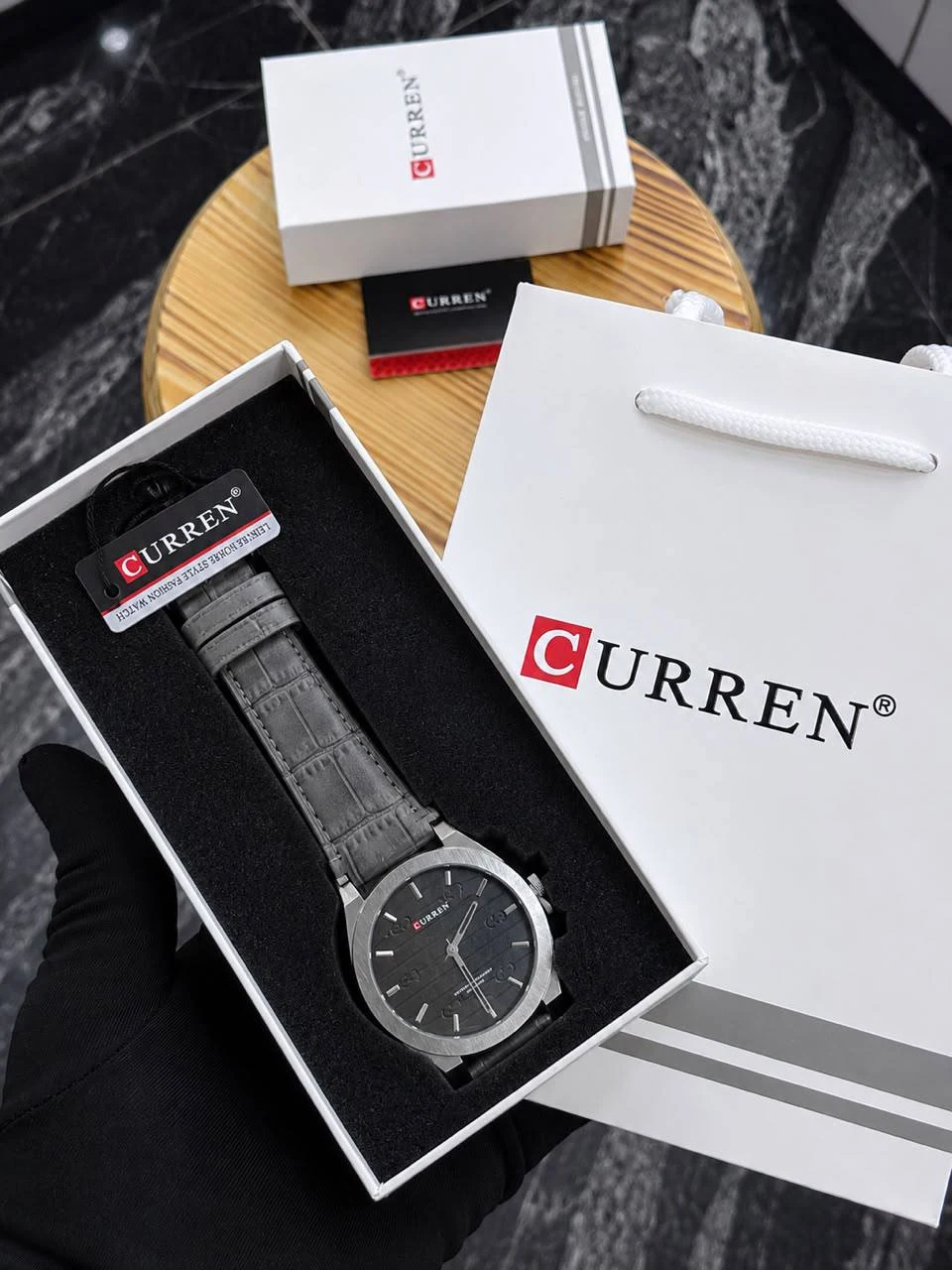 Curren Contour Graphite watch, photo 2