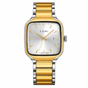 Tomi Quadrant Gift Set Ivory & Two Tone watch
