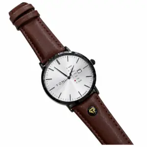 Tomi Weekday Ivory & Espresso watch