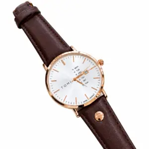 Tomi Weekday Ivory & Rose Gold watch